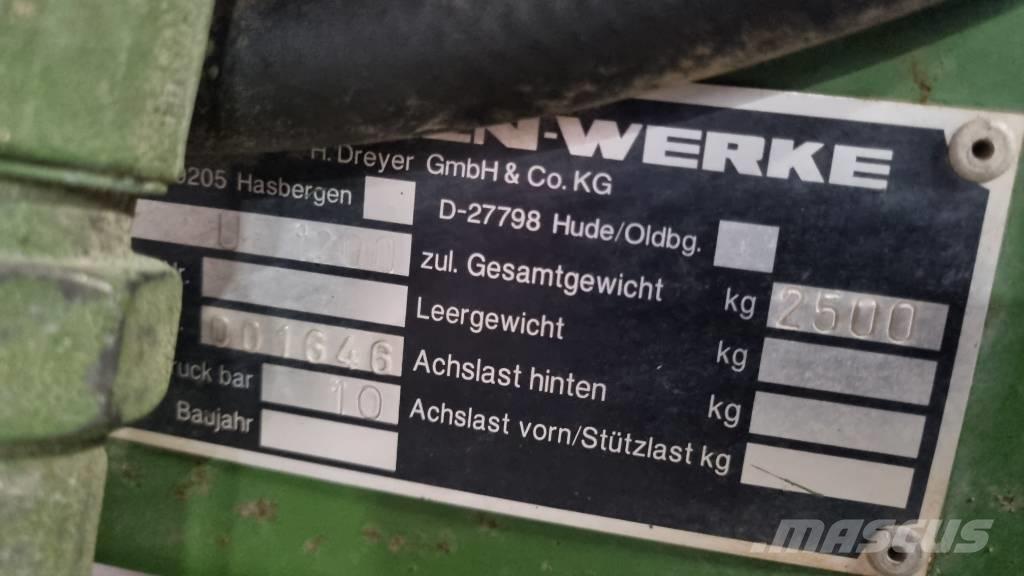 Amazone UF 1200 Liftsprøjter
