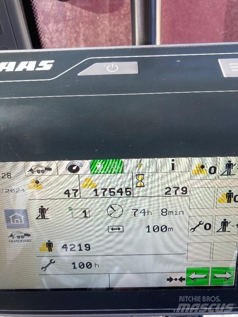 CLAAS Quadrant 4000 Pressere til firkantede baller