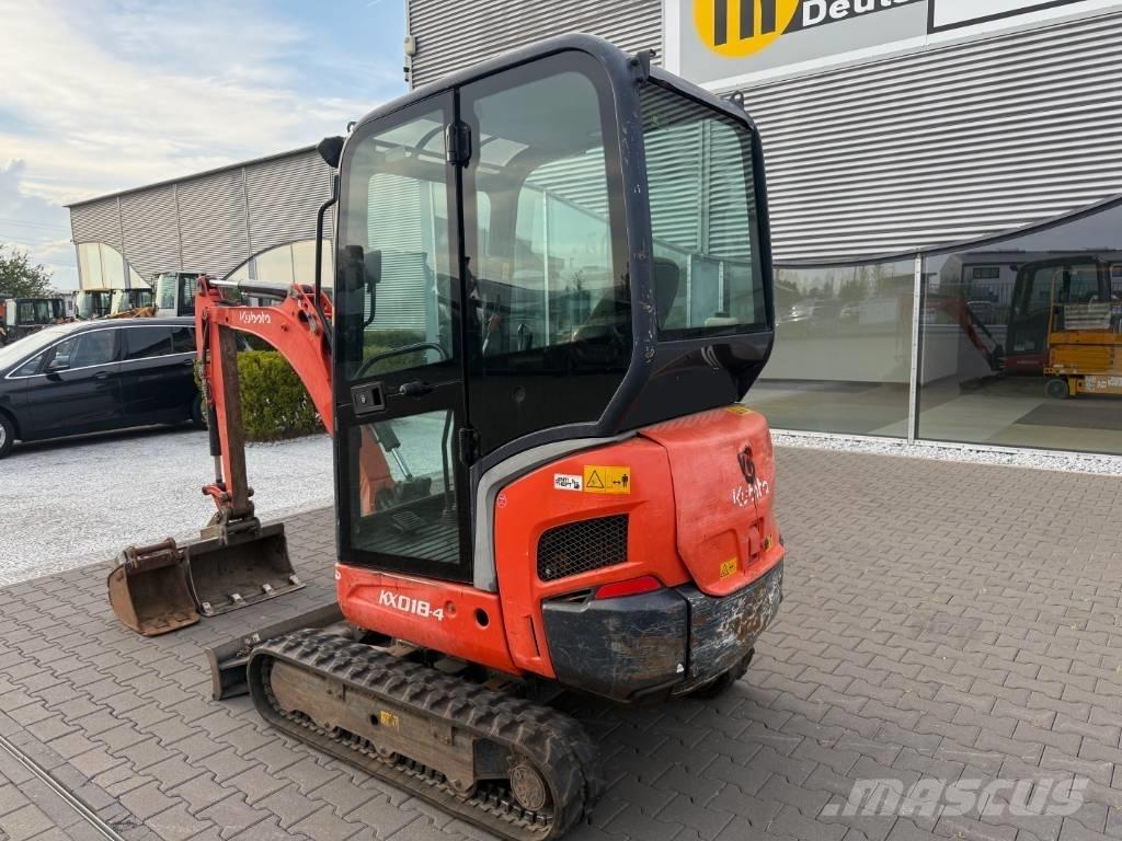 Kubota KX 018-4 Minigravemaskiner