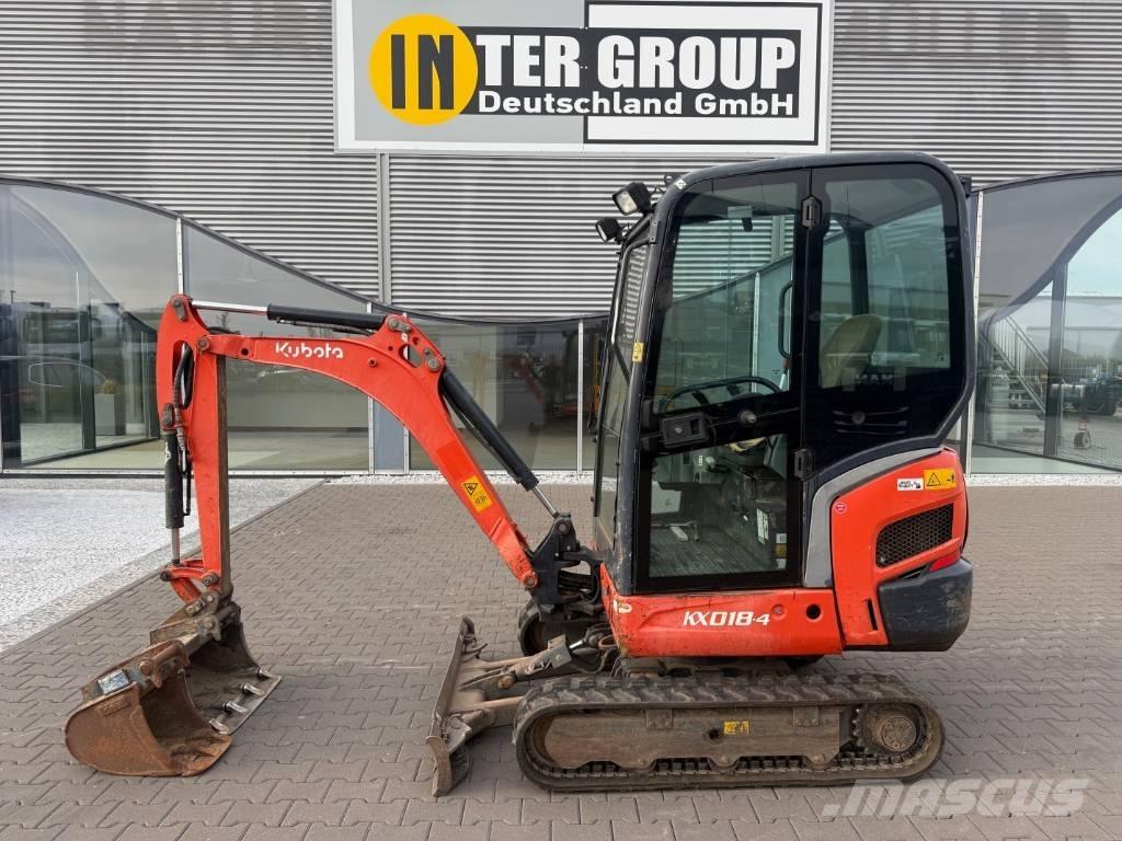 Kubota KX 018-4 Minigravemaskiner
