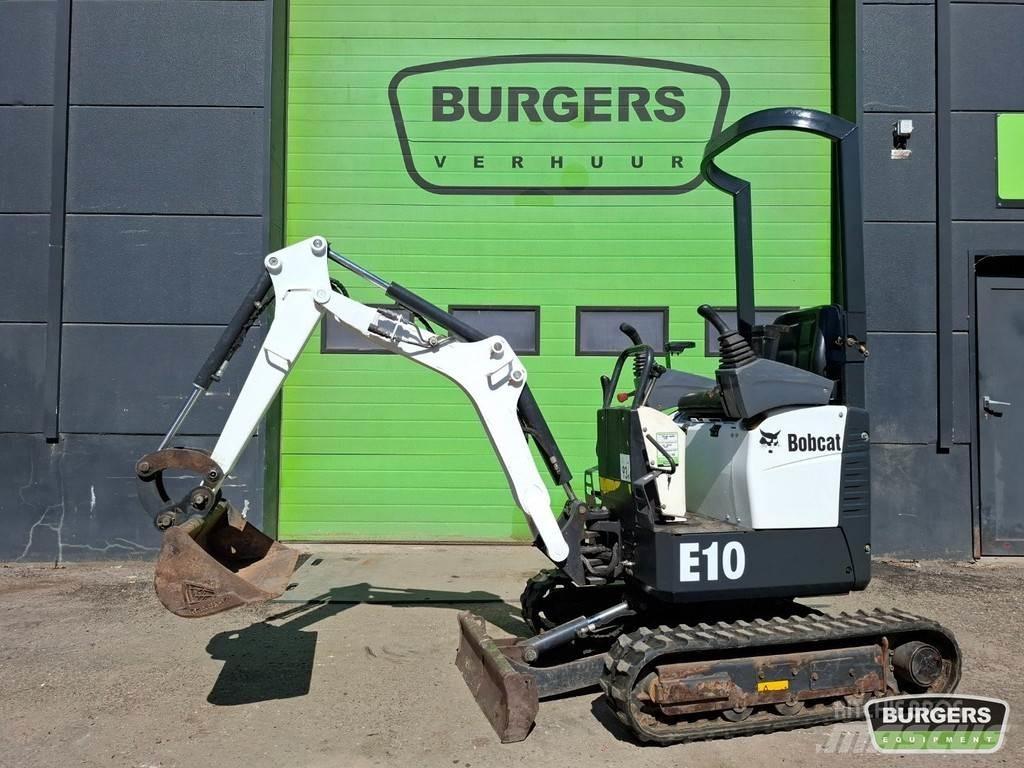 Bobcat E10 Minigravemaskiner