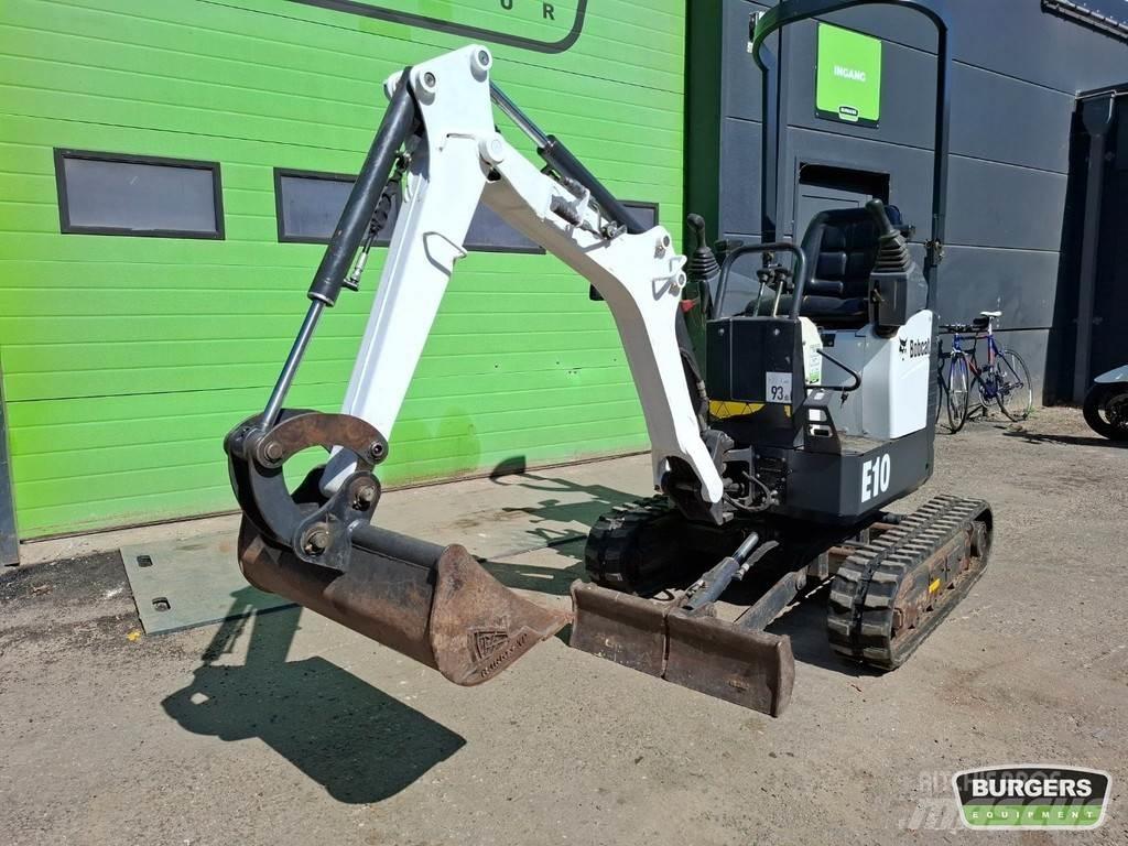 Bobcat E10 Minigravemaskiner