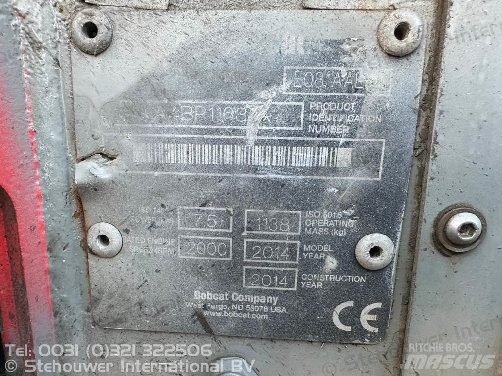 Bobcat E08 (E10) Minigravemaskiner
