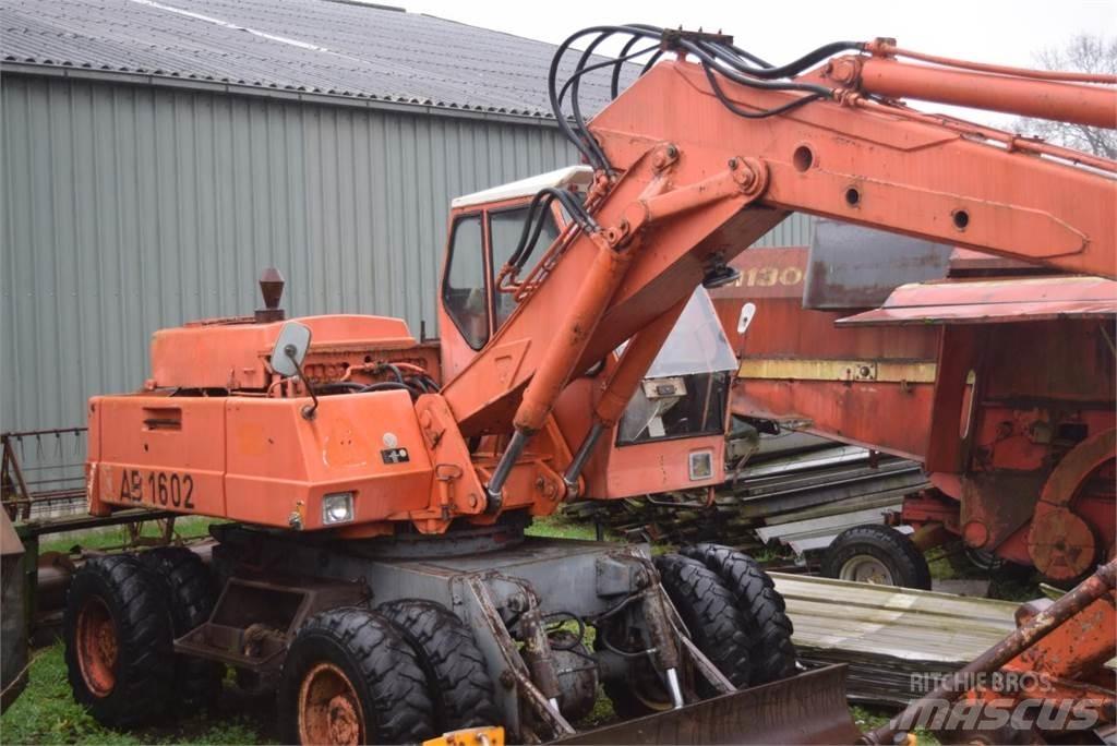 Atlas 1602 Gravemaskiner på hjul
