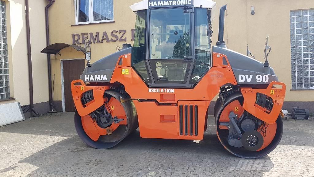 Hamm DV 90 VO Tvilling tromle
