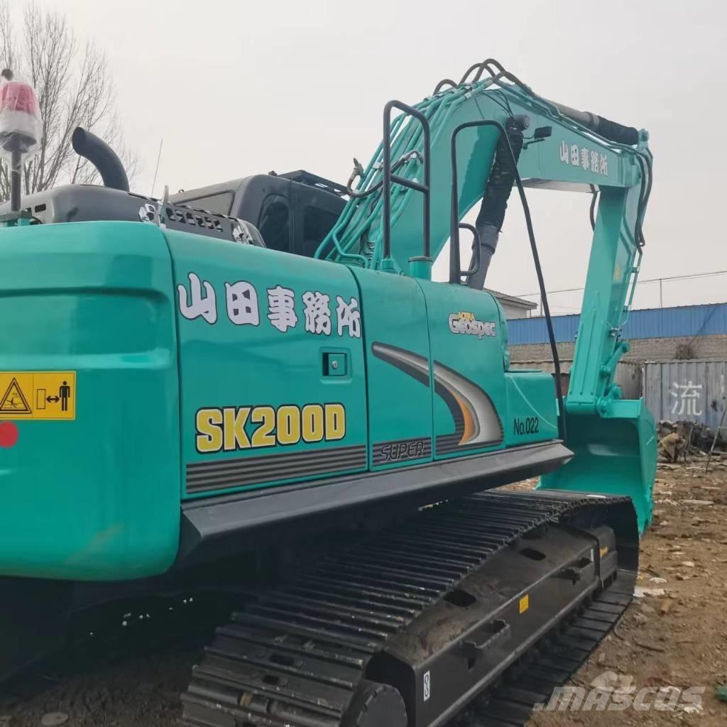 Kobelco SK 200 D Gravemaskiner på larvebånd