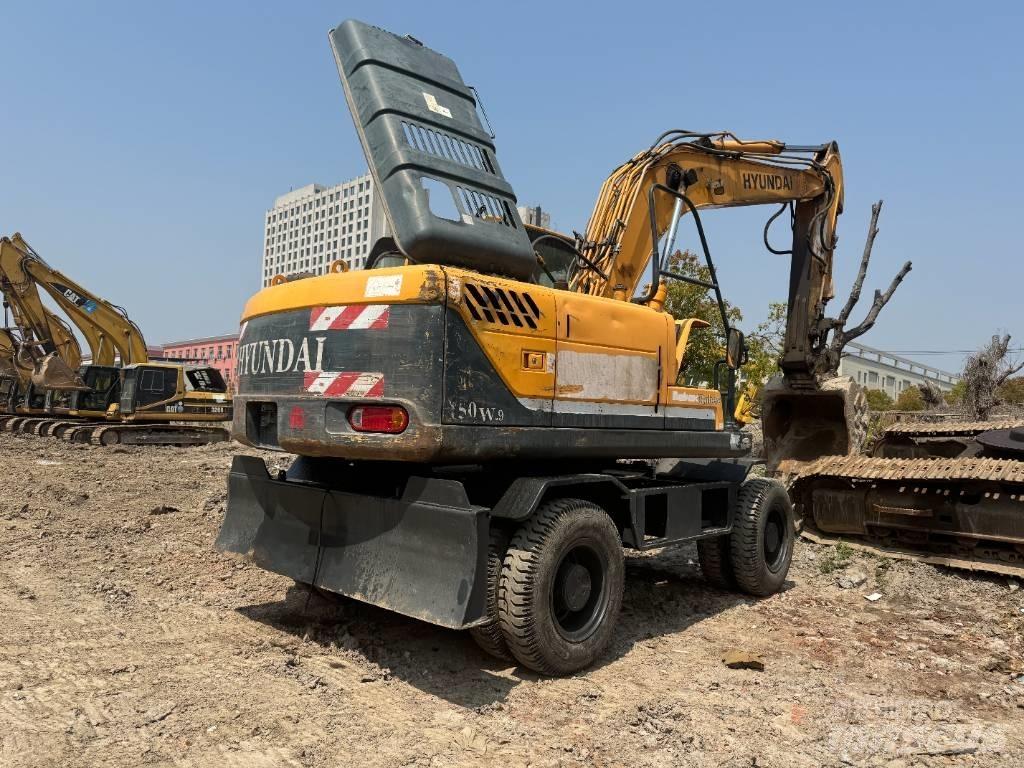 Hyundai R150W-9 Gravemaskiner på hjul