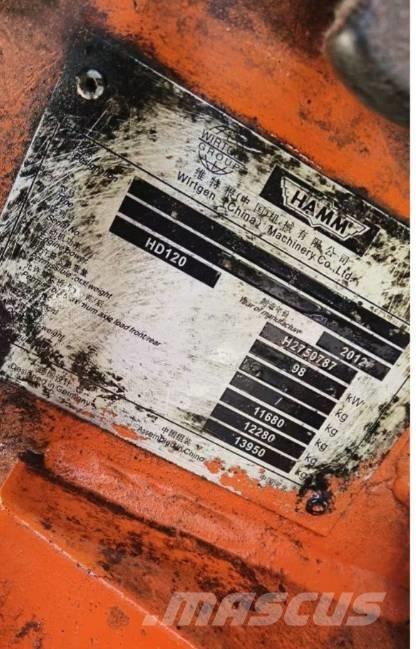 Hamm HD 120 Tvilling tromle