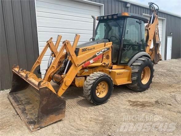 CASE 590SM II Rendegravere