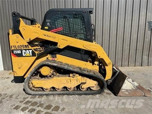 CAT 259D Minilæsser - skridstyret