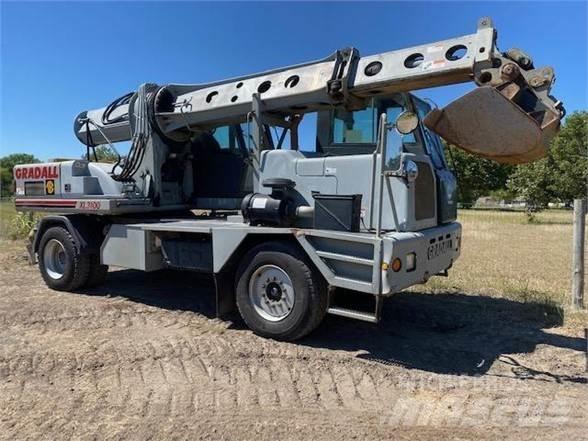 Gradall XL3100 Gravemaskiner på hjul
