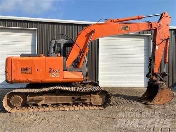 Hitachi ZX120 Gravemaskiner på larvebånd