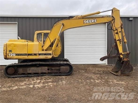 John Deere 120 Gravemaskiner på larvebånd