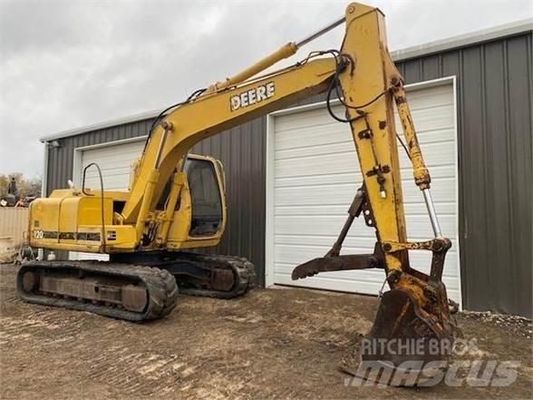 John Deere 120 Gravemaskiner på larvebånd