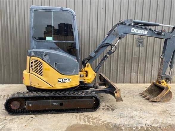 John Deere 35D Minigravemaskiner