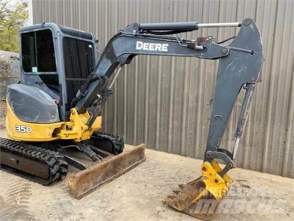 John Deere 35D Minigravemaskiner