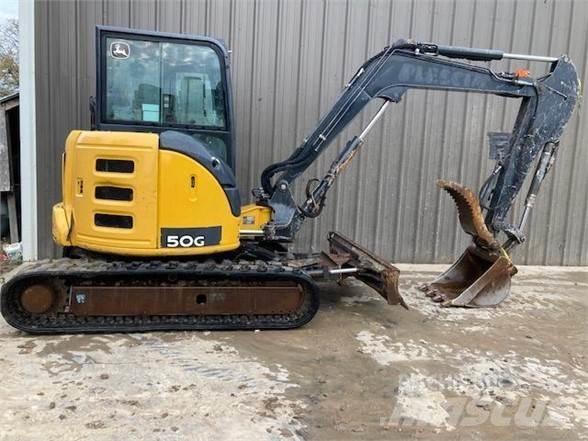 John Deere 50G Minigravemaskiner