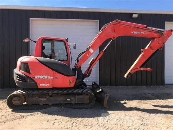 Kubota KX080-4 Gravemaskiner på larvebånd