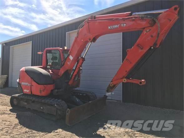Kubota KX080-4 Gravemaskiner på larvebånd