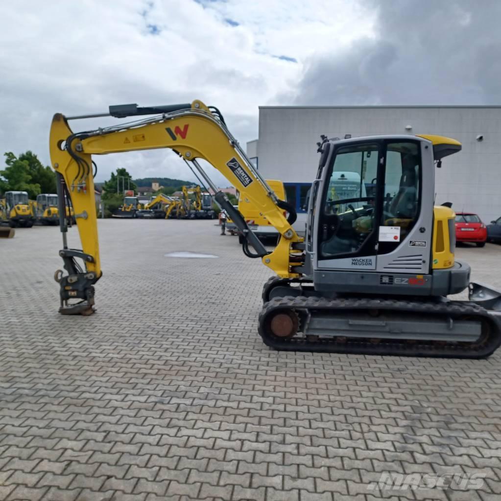 Wacker Neuson EZ80 Gravemaskiner på larvebånd