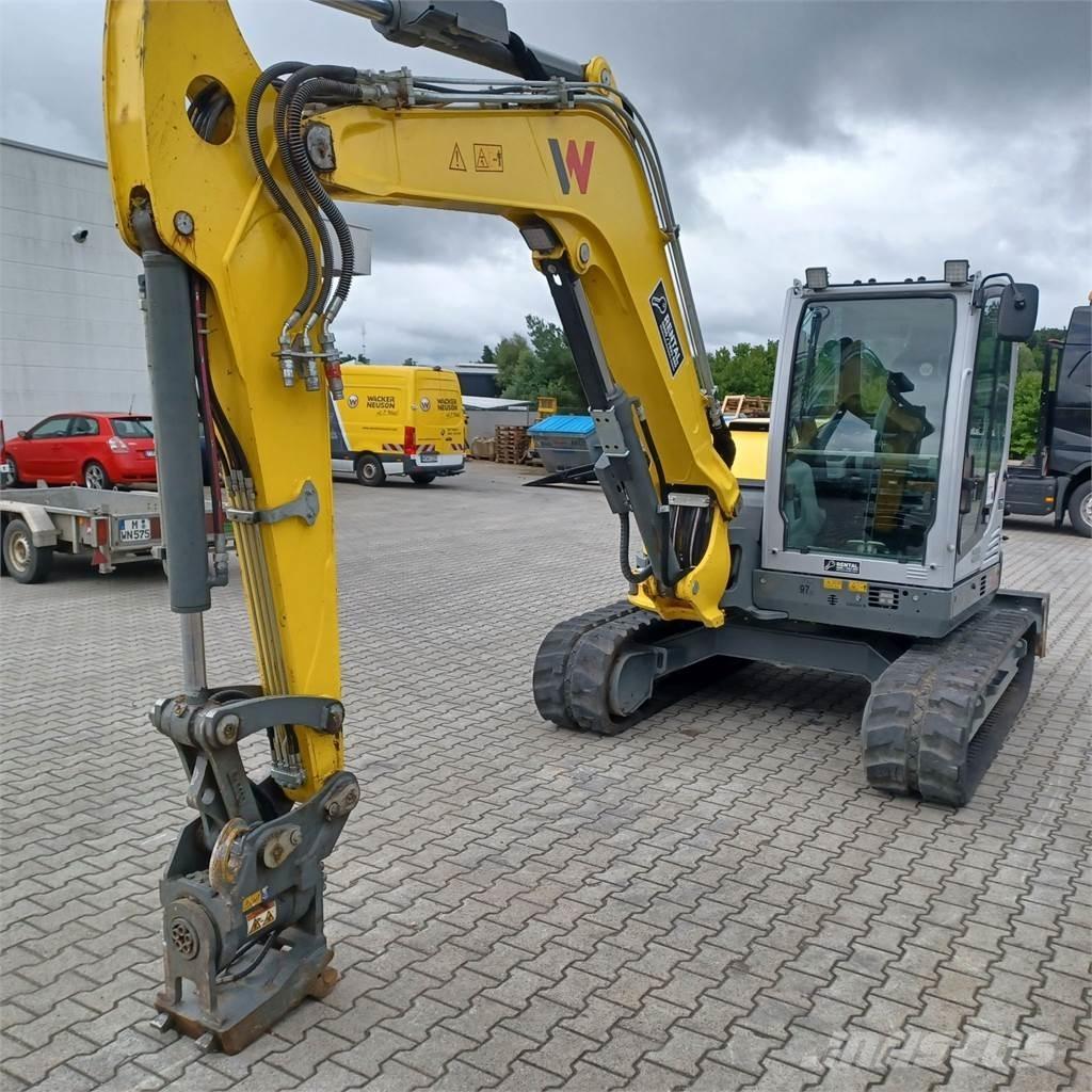 Wacker Neuson EZ80 Gravemaskiner på larvebånd