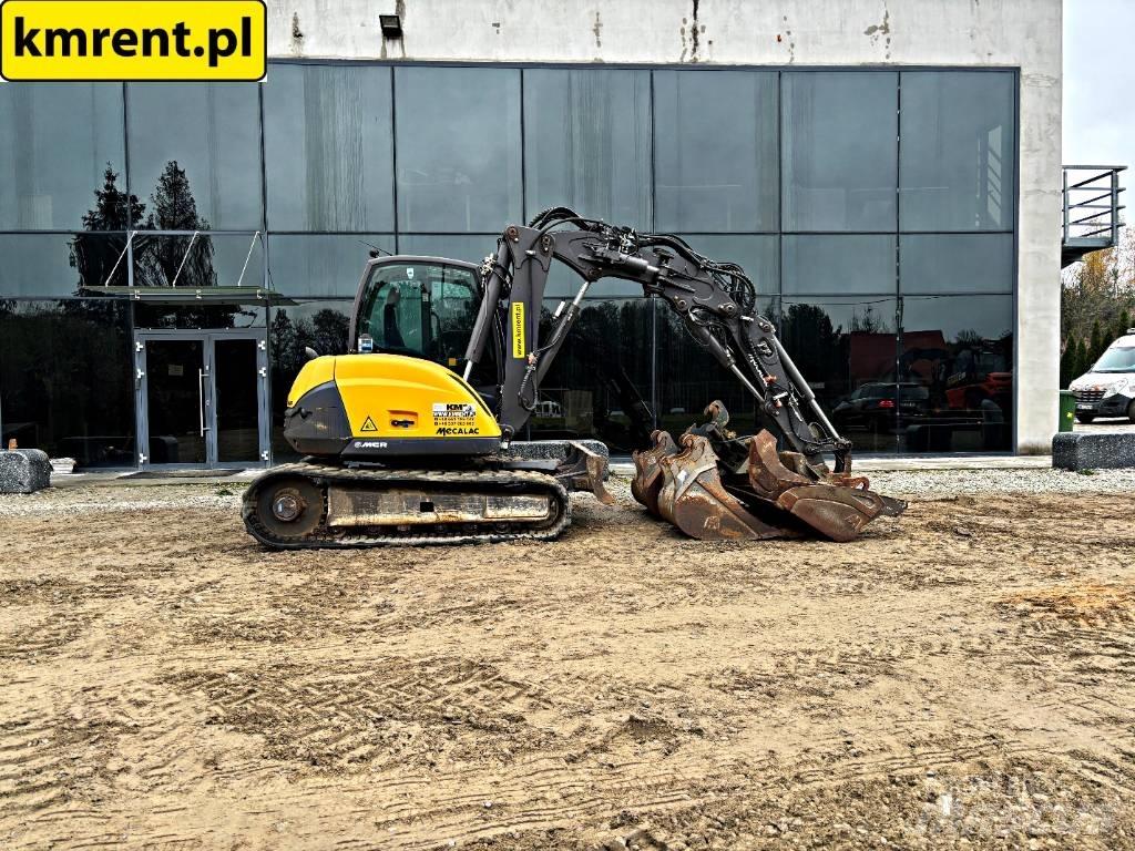Mecalac 8 M CR Gravemaskiner på larvebånd