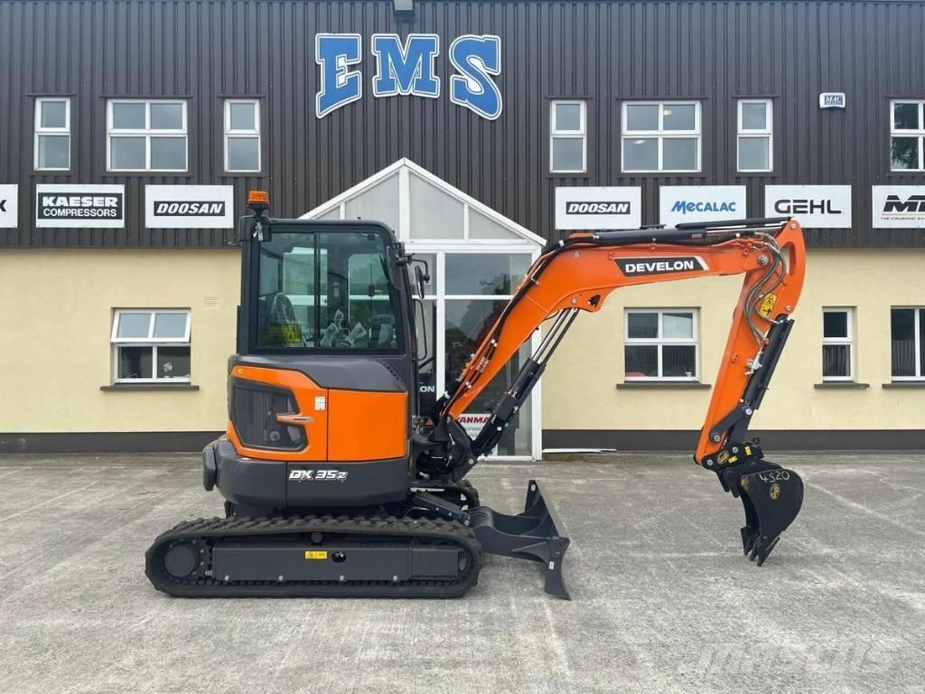 Develon DX 35 Z-7 Minigravemaskiner