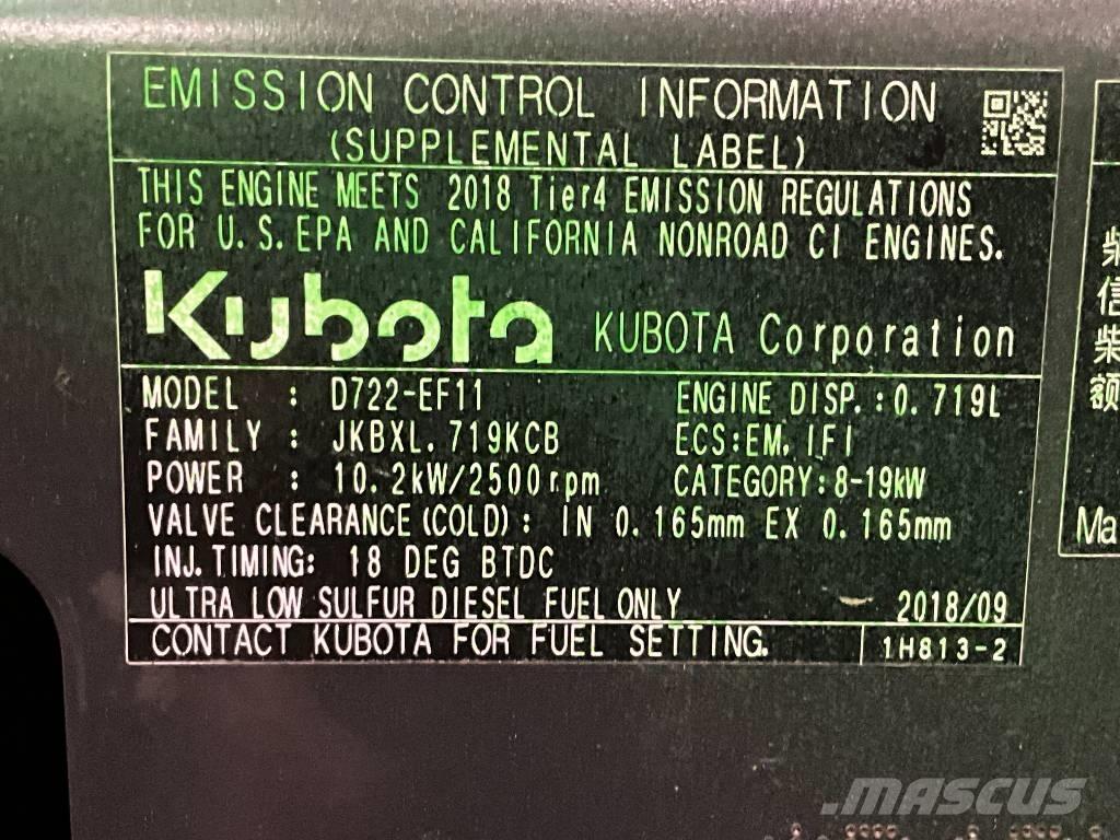 Bobcat E 19 Minigravemaskiner