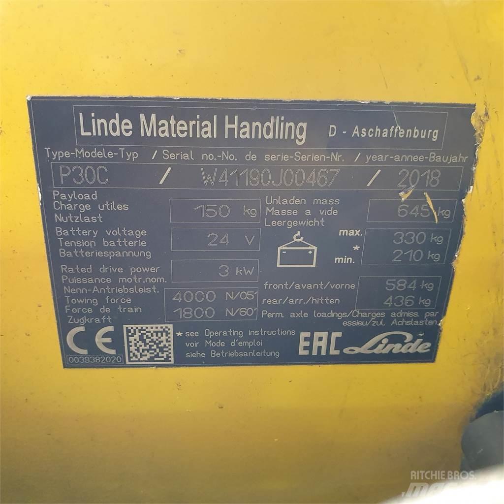 Linde P30C Bugsertruck
