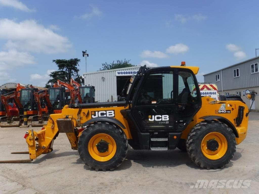 JCB 540-140 HI VIZ Teleskoplæssere