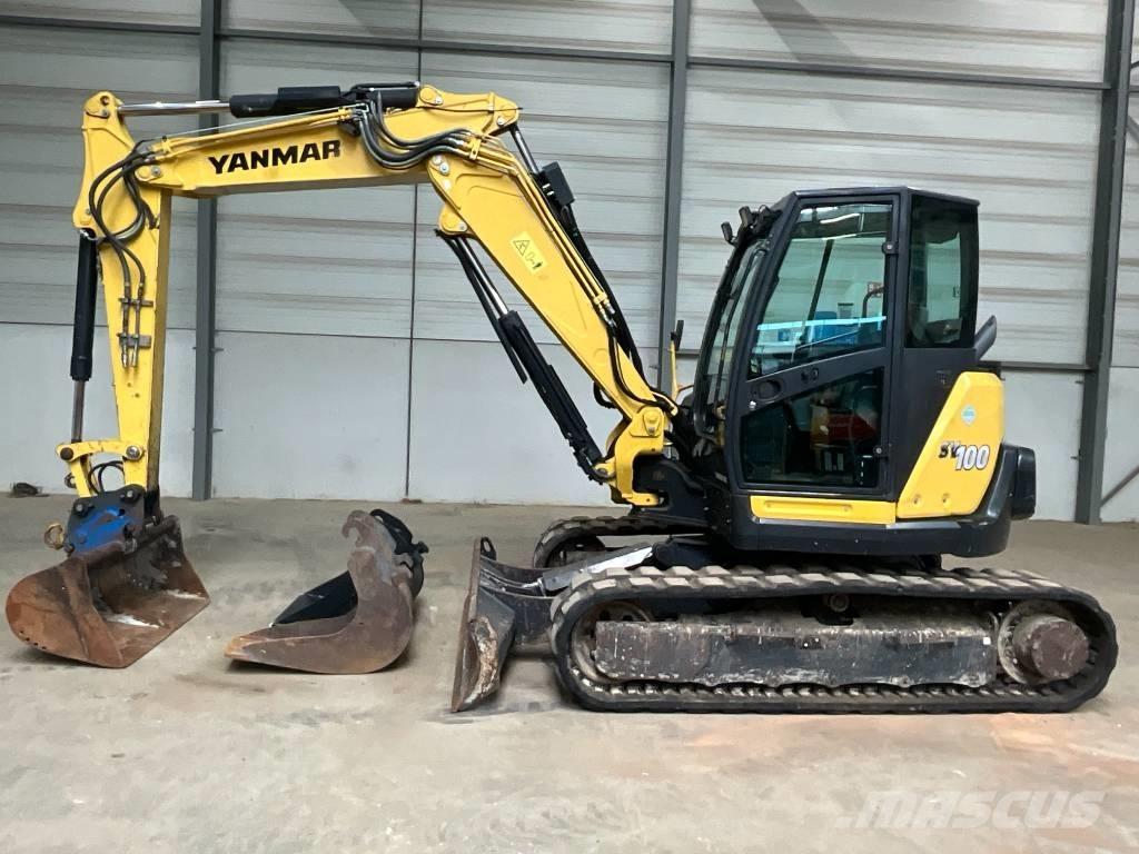 Yanmar SV 100 - 2A - 2PB Midi-gravemaskiner 7t - 12t