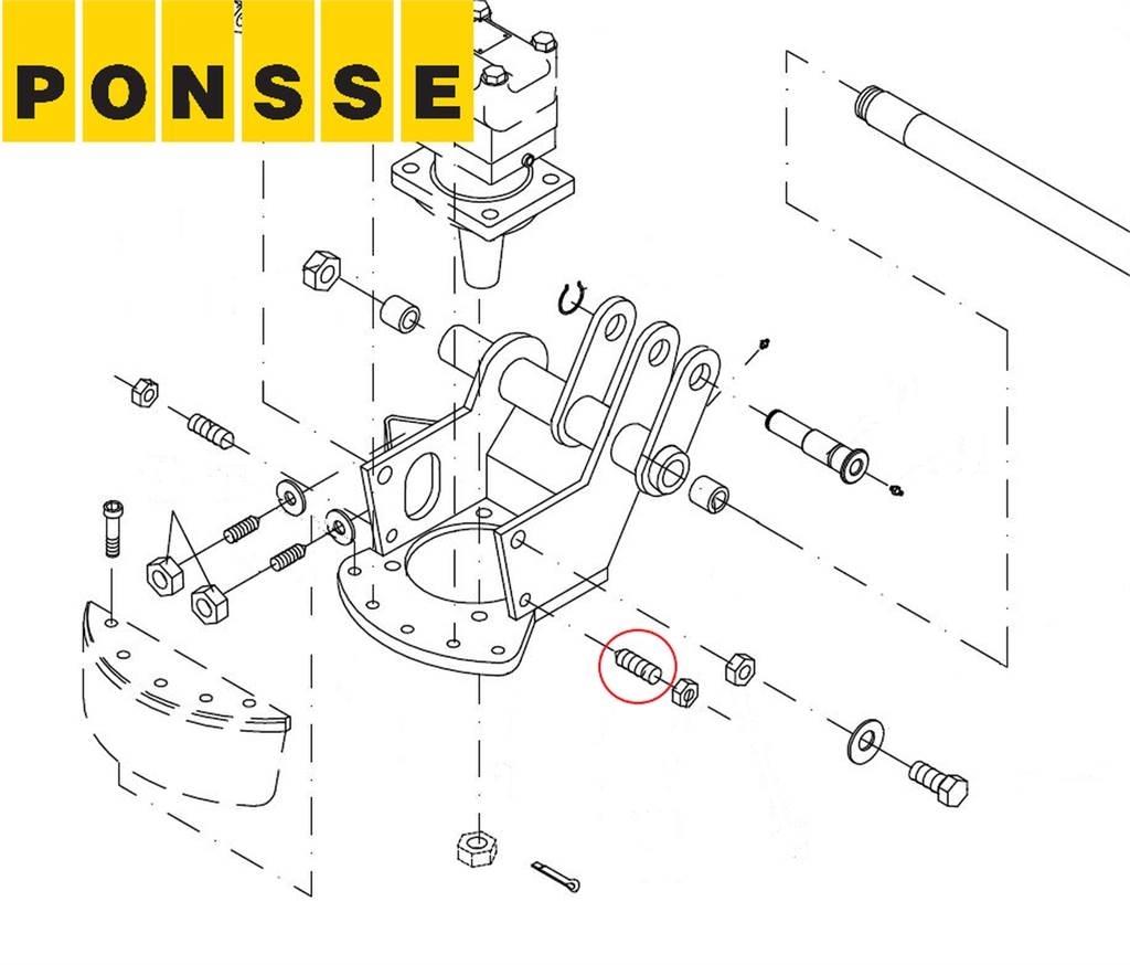 Ponsse 0006853 Kraner til udkørselsmaskiner