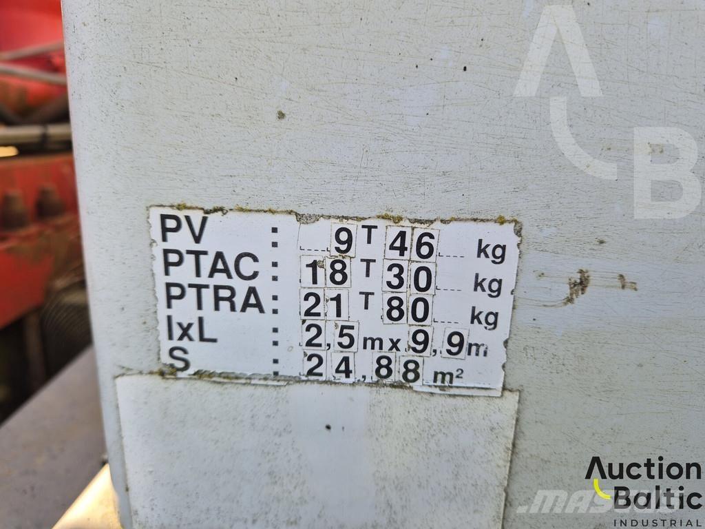 MAN L87PP18K10C Autotransportere / Knæklad