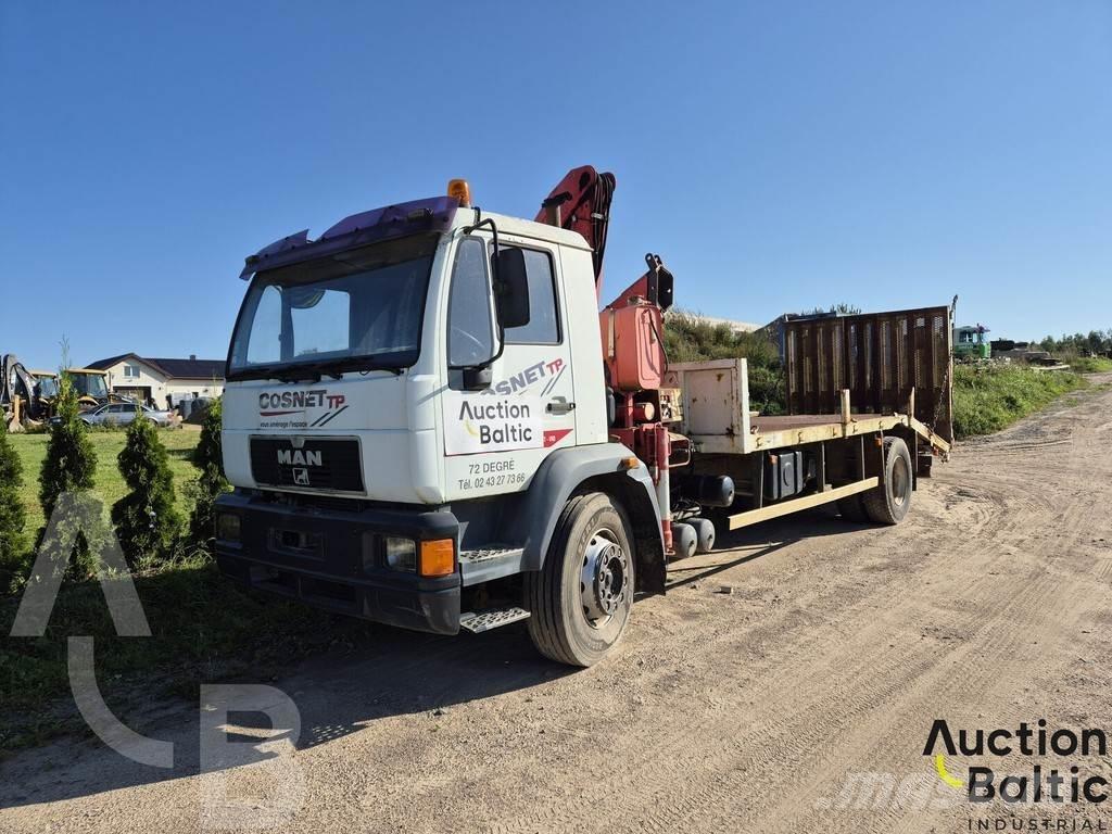 MAN L87PP18K10C Autotransportere / Knæklad