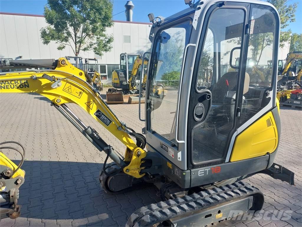 Wacker Neuson ET18 Gravemaskiner på larvebånd