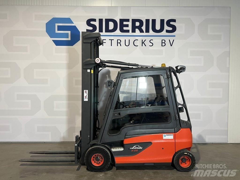 Linde E25L-01 El gaffeltrucks