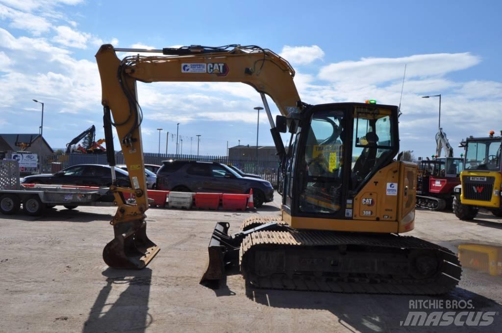 CAT 308CR Midi-gravemaskiner 7t - 12t