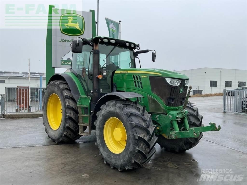 John Deere 6210r Traktorer