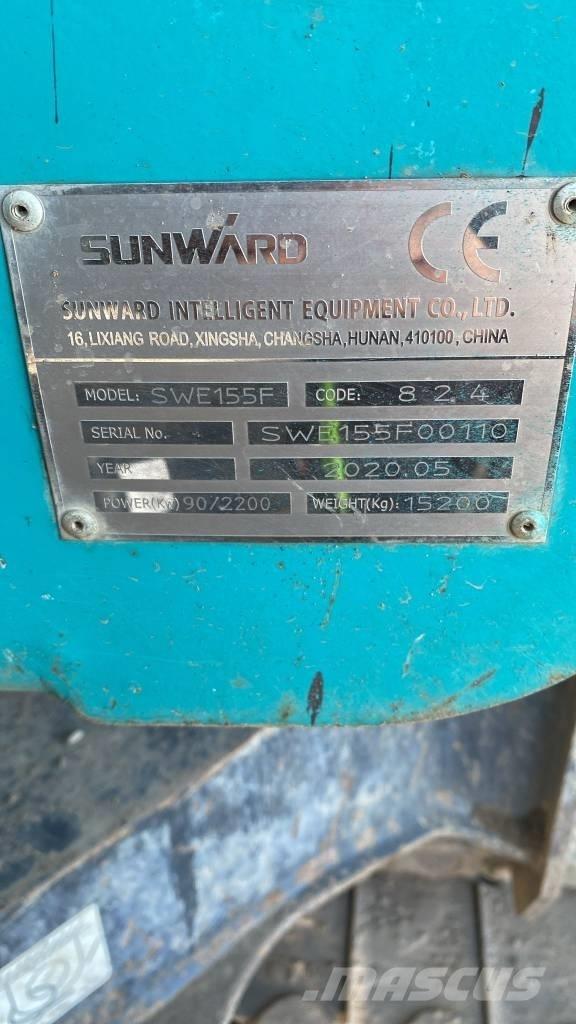 Sunward SWE 155 F Gravemaskiner på larvebånd