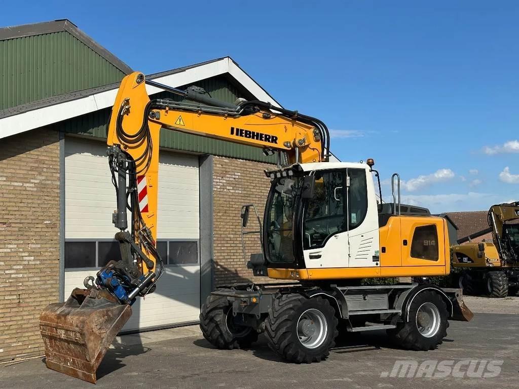 Liebherr A914 Gravemaskiner på hjul