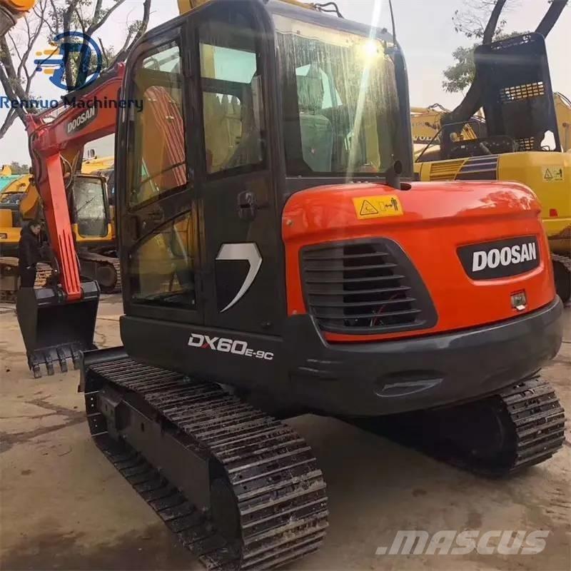 Doosan DX 60-9 C Gravemaskiner på larvebånd