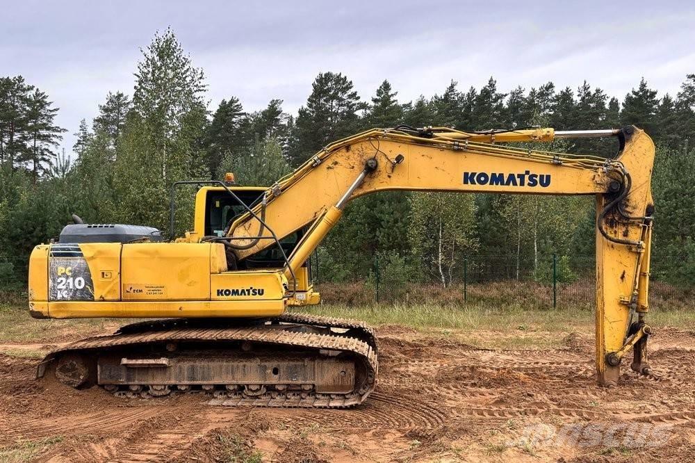 Komatsu PC 210 LC Gravemaskiner på larvebånd