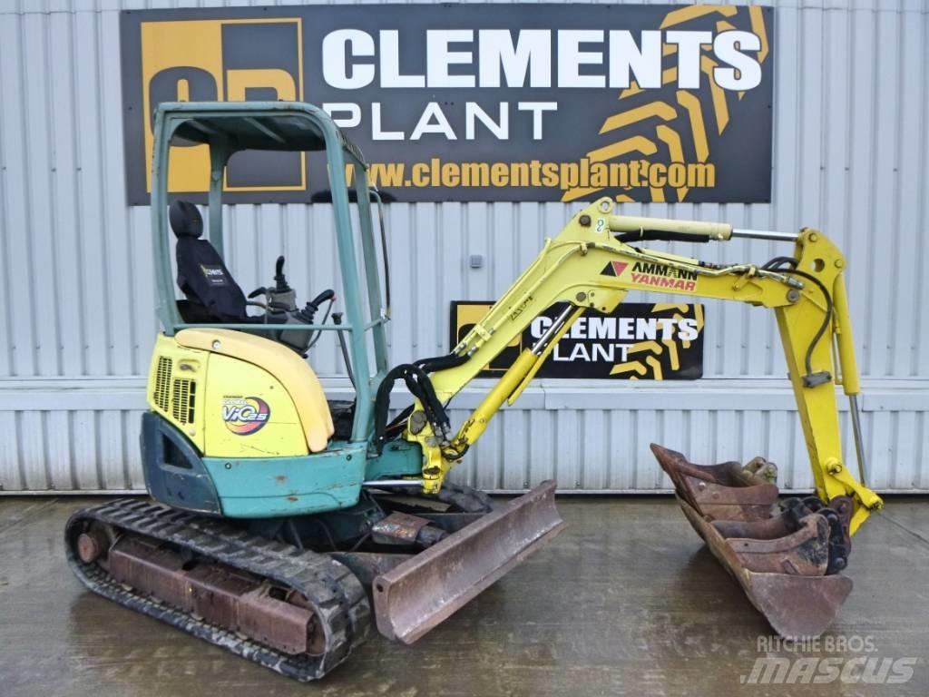 Yanmar Vio25 Minigravemaskiner
