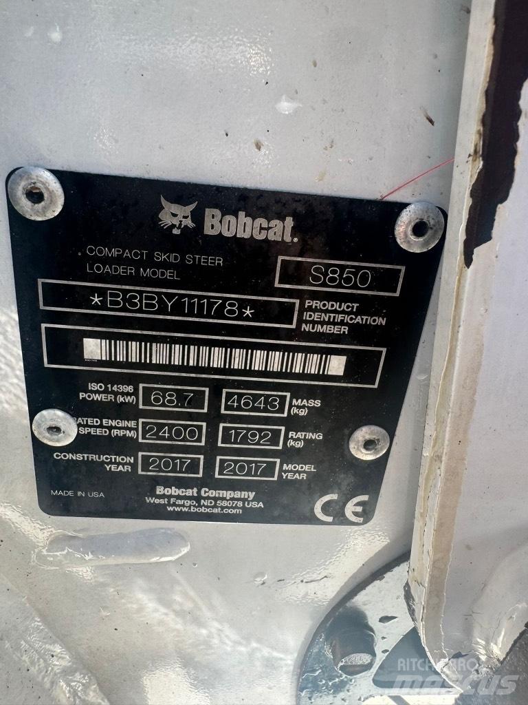 Bobcat S 850 Minilæsser - skridstyret