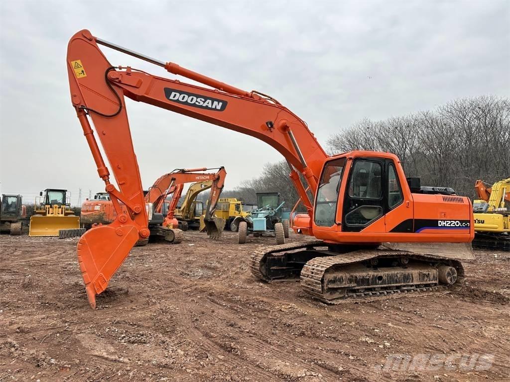 Doosan DH220-7 Gravemaskiner på larvebånd