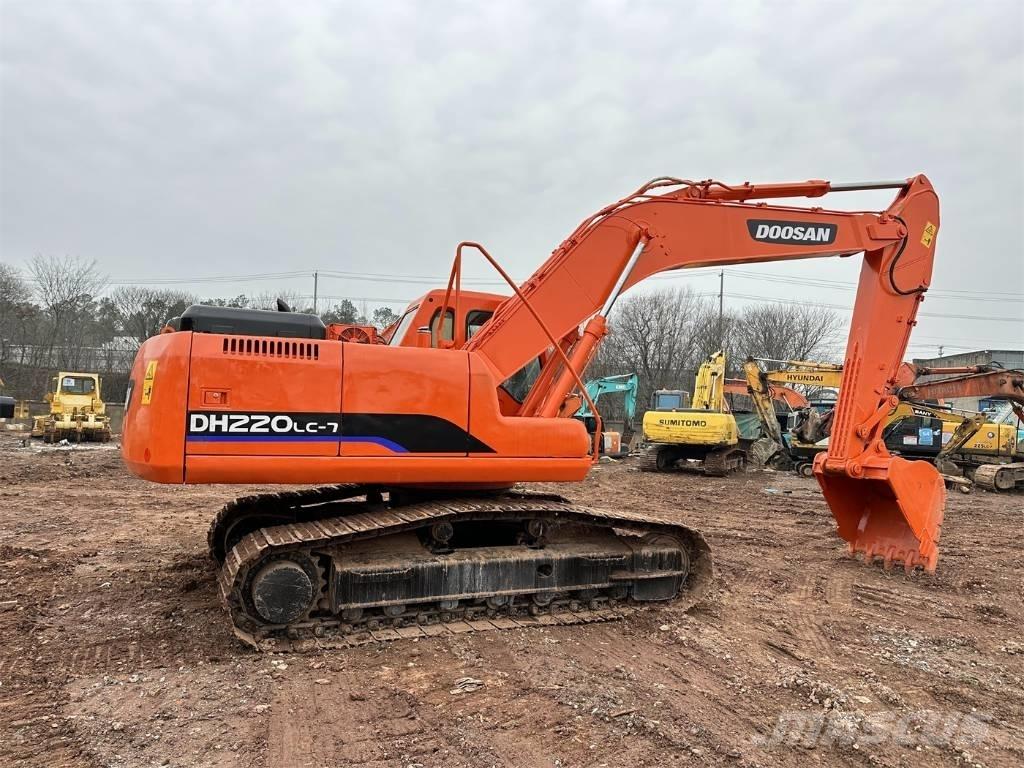 Doosan DH220-7 Gravemaskiner på larvebånd