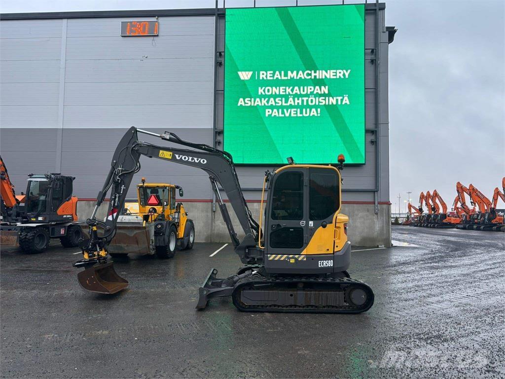 Volvo ecr58d Minigravemaskiner