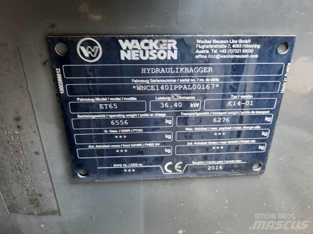 Wacker Neuson ET 65 Minigravemaskiner
