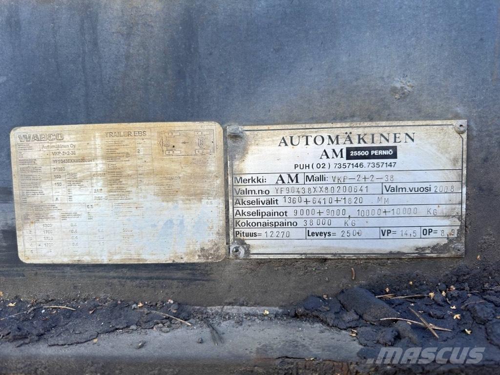 AM vaihtolavakärry Anhænger med lad/Flatbed