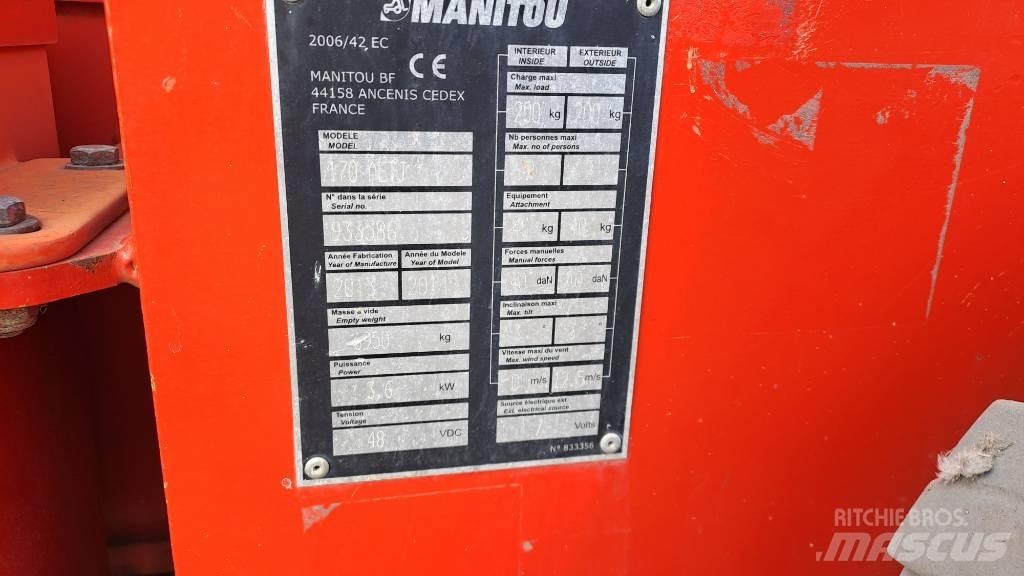 Manitou 170AETJ-L Bomlifte med knækarm
